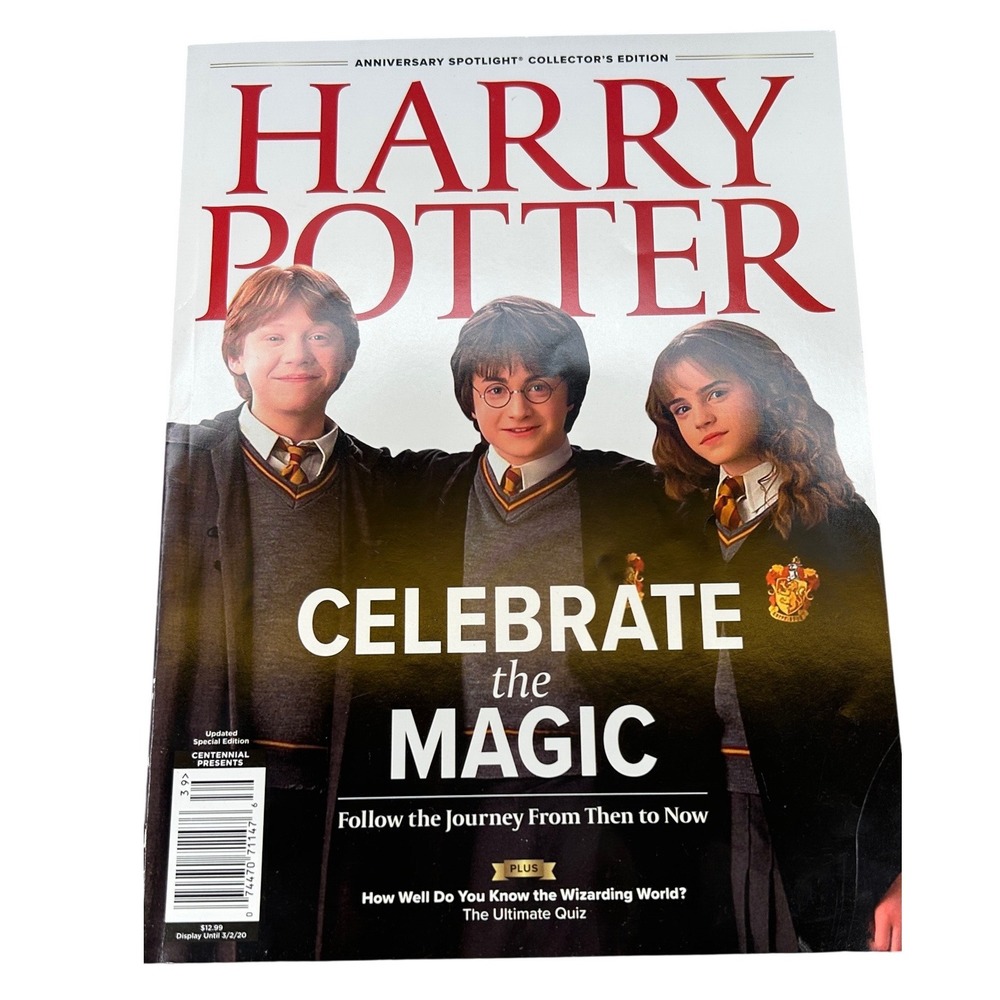 Centennial Harry Potter Celebrate the Magic Magazine Special Edition